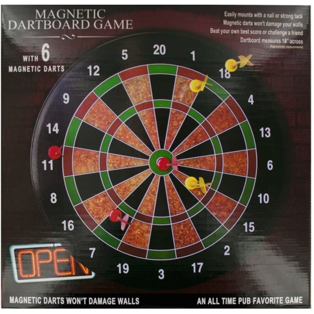 Magnetic Dartboard Game – Safe Indoor Fun for All Ages
